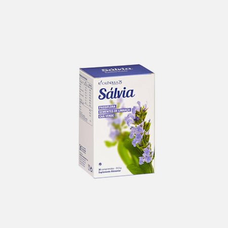 Sálvia – 30 comprimidos – Calêndula