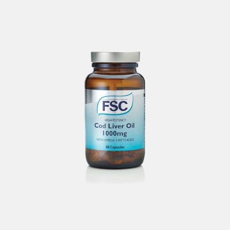Cod Liver Oil 1000mg – 60 cápsulas – FSC