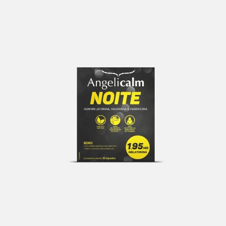 Angelicalm Noite 1,95mg – 30 cápsulas – ANGELICALM