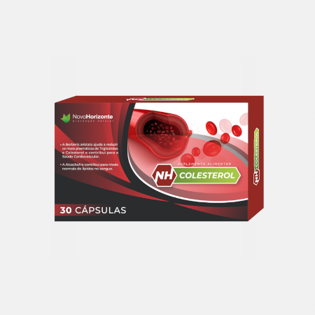 NH Colesterol – 30 cápsulas – Novo Horizonte
