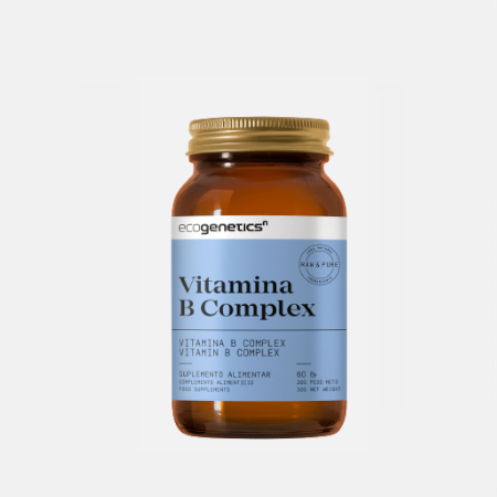 Vitamina B Complex – 60 cápsulas – EcoGenetics