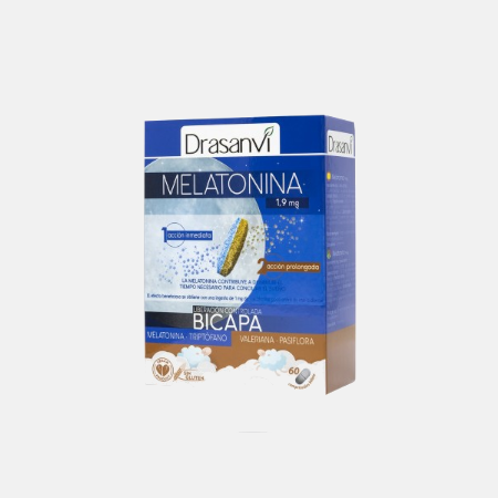 Melatonina 1,9mg BICAPA – 60 comprimidos – Drasanvi
