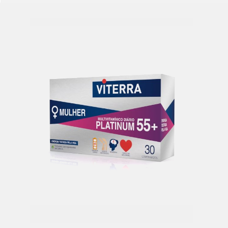 Viterra Platinum 55+ Mulher – 30 Comprimidos – Perrigo