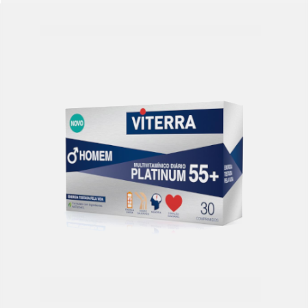 Viterra Platinum 55+ Homem – 30 Comprimidos – Perrigo