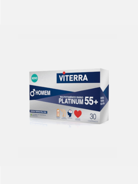 Viterra Platinum 55+ Homem - 30 Comprimidos - Perrigo