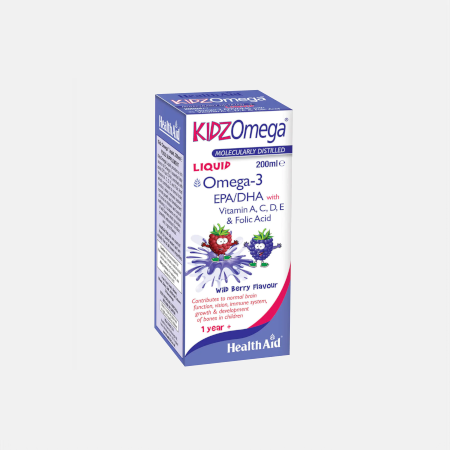 Kidz Omega Liquid – 200 ml – Health Aid