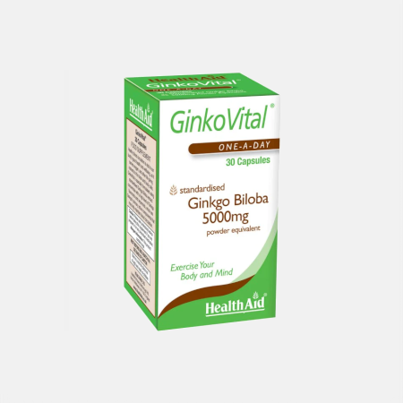 GinkoVital – 30 cápsulas – Health Aid