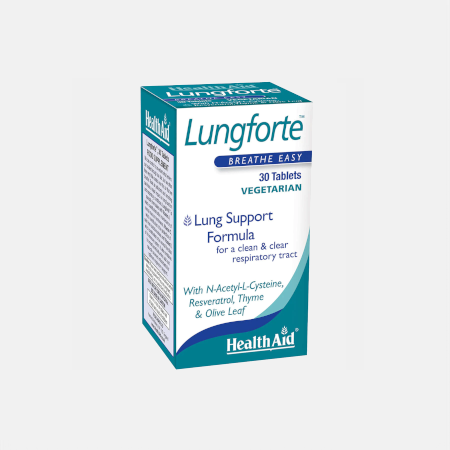 Lungforte – 30 comprimidos – Health Aid