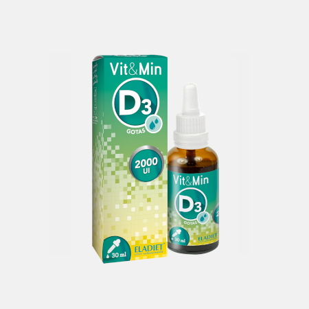 Vit&Min Vitamina D3 2000 UI – 30 ml – Eladiet