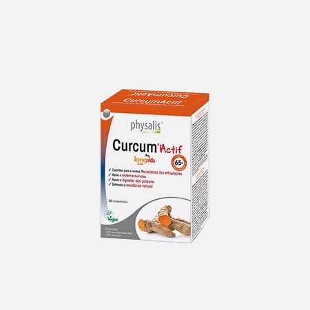 CURCUM actif – 30 comprimidos – Physalis