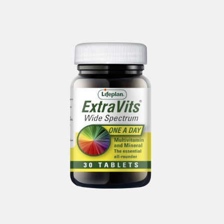 Extravits Wide Spectrum – 30 comprimidos – LifePlan