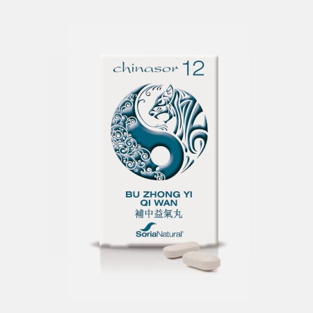 Chinasor 12 Bu Zhong Yi Qi Wan – 30 comprimidos – Soria Natural