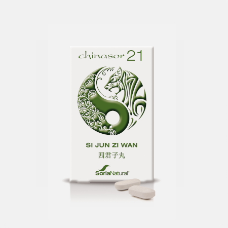 Chinasor 21 Si Jun Zi Wan – 30 comprimidos – Soria Natural