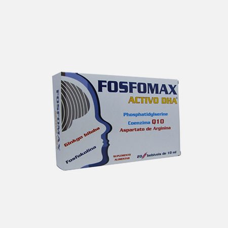 Fosfomax Activo DHA – 20 ampolas – Natural e Eficaz