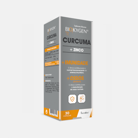 Biokygen Curcuma – 30 cápsulas – Fharmonat