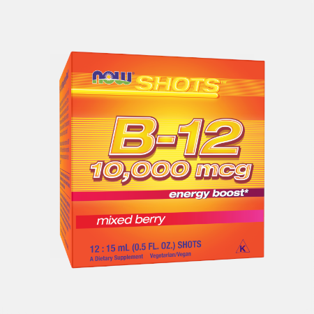 Vitamin B-12 Energy 10,000 mcg – 12 Shots – Now