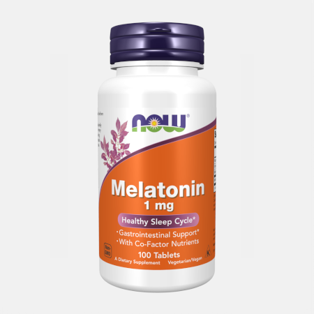 Melatonin 1 mg – 100 comprimidos – Now