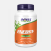 Energy - 90 veg cápsulas - Now