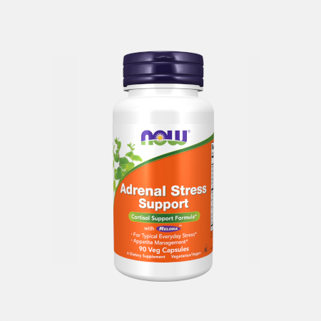 Adrenal Stress Support – 90 cápsulas – Now