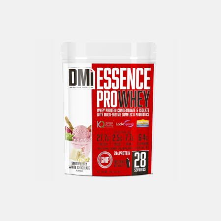 ESSENCE PRO WHEY Strawberry White Choc – 1kg – DMI Nutrition