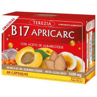 B17 APRICARC con ac. semillas de albaricoque 60cap