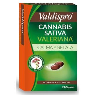 VALDISPRO cannabis sativa + valeriana 24chap.