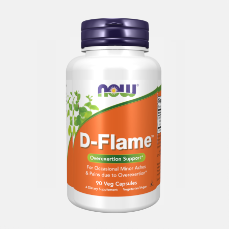 D-Flame – 90 cápsulas – Now