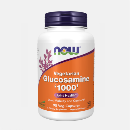 Vegetarian Glucosamine 1000 – 90 veg cápsulas – Now