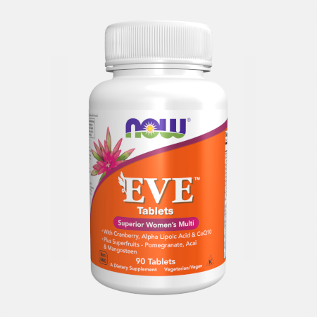 Eve Woman Multiple Vitamin – 90 comprimidos – Now