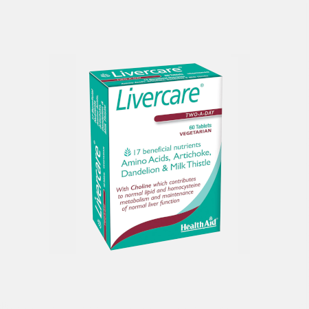 Livercare – 60 comprimidos – Health Aid