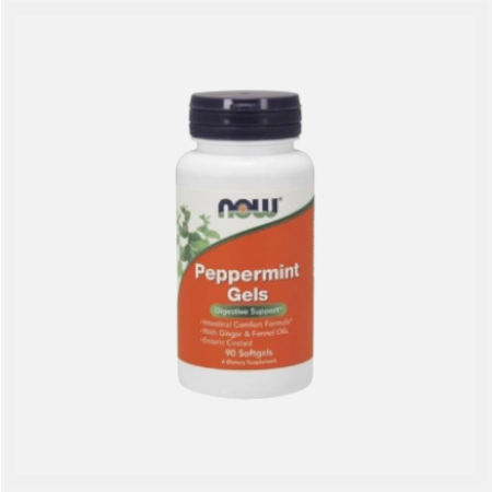 Peppermint Gels – 90 Cápsulas – Now