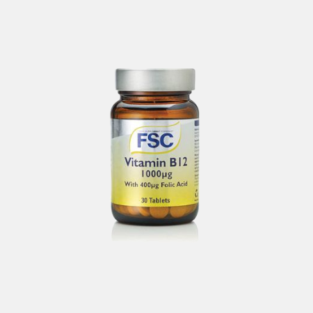 Vitamina B12 – 30 comprimidos – FSC