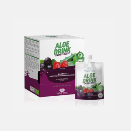 Aloe Drink Energy Boost – 6x90ml – Vegas Vital