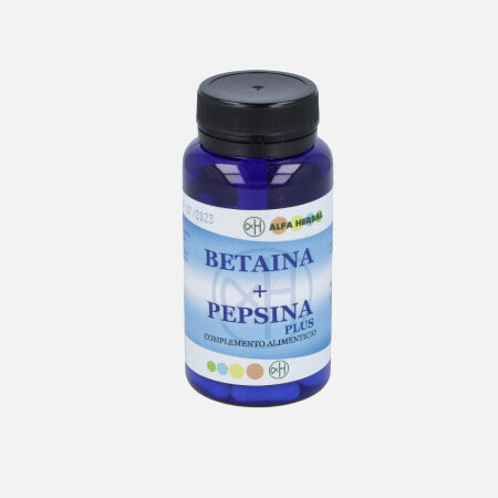 Betaina + Pepsina Plus – 30 Cápsulas – Alfa Herbal