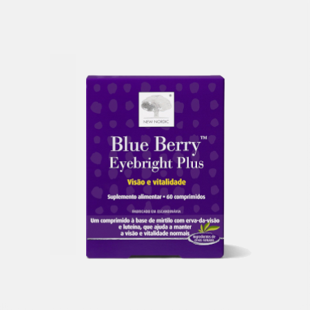 Blue Berry – 60 comprimidos – New Nordic