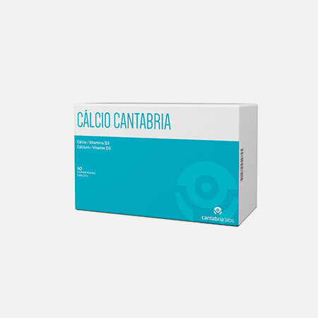 CÁLCIO CANTABRIA – 60 comprimidos – Cantabria Labs