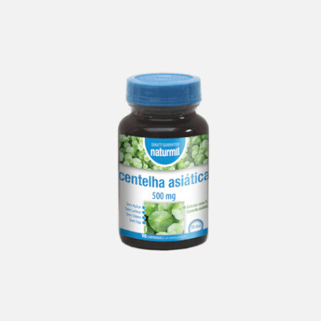 Naturmil Centelha Asiática 500 mg – 90 comprimidos – DietMed