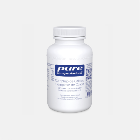 Complexo de Cálcio – 90 cápsulas – Pure Encapsulations