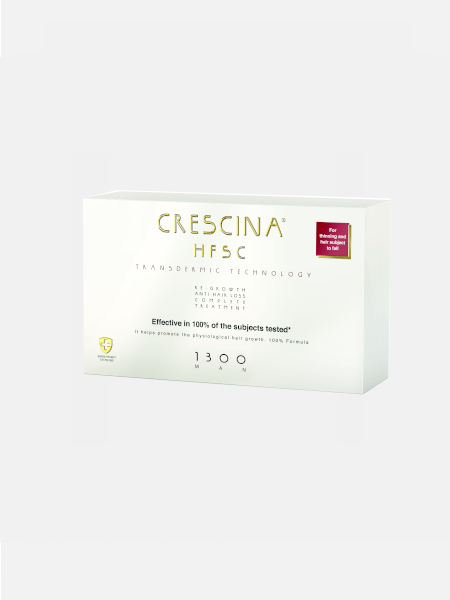 Crescina HFSC Transdermic Complete Treatment 1300 Man - 10+10 vials