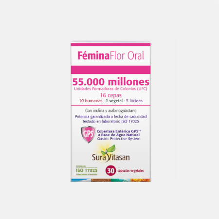 Fémina Flor Oral – 30 cápsulas – Sura Vitasan