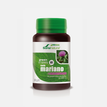 Green 01 Cardo Mariano – 30 comprimidos – Soria Natural