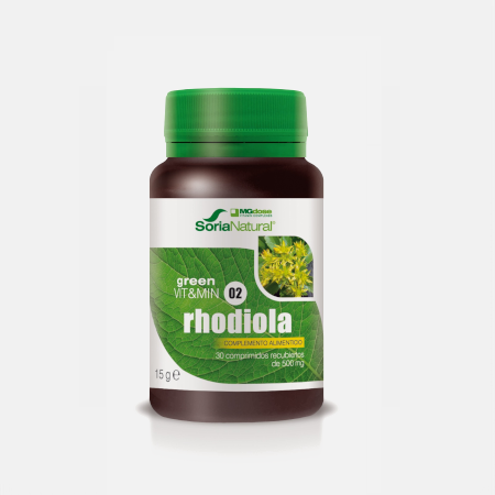 Green 02 Rhodiola – 30 comprimidos – Soria Natural