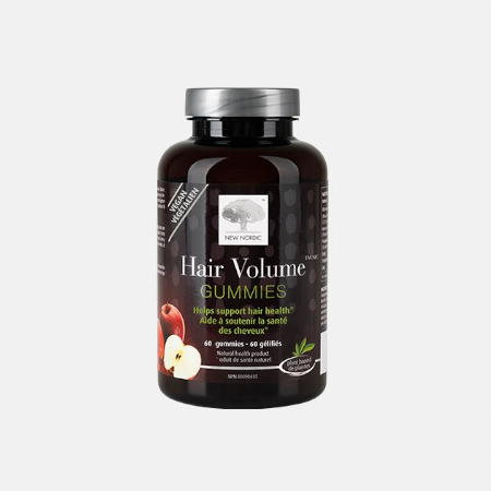 Gummie Hair Volume Vegan – 60 gomas – New Nordic