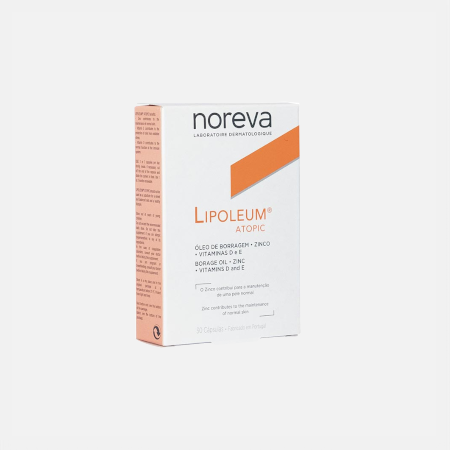 LIPOLEUM Atopic – 30 cápsulas – Noreva