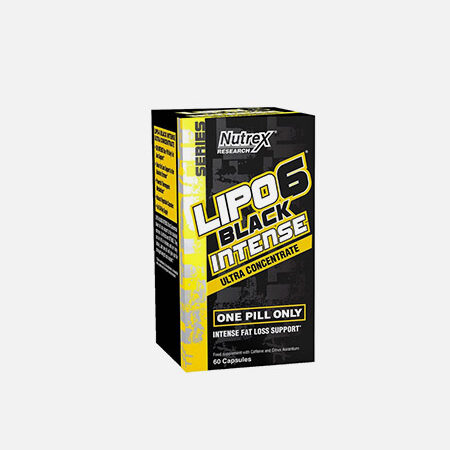 Lipo 6 Black Intense Ultra Concentrate – 60 cápsulas – Nutre