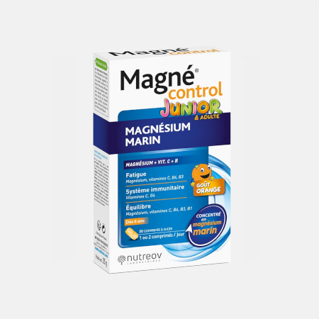 Magne Control Junior – 30 comprimidos – Nutreov
