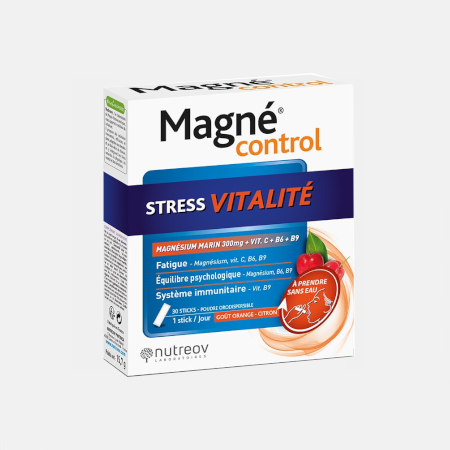 Magne Control Stress Vitalité – 30 saquetas – Nutreov