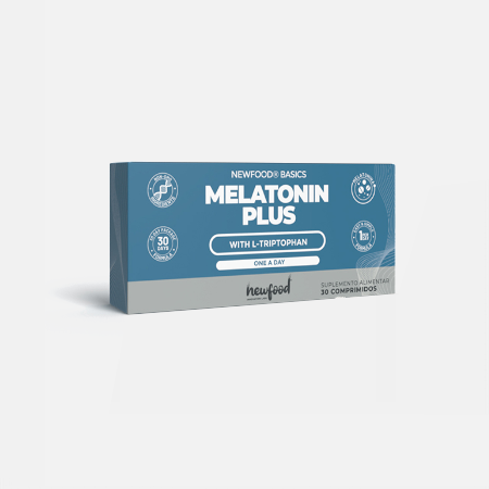 Melatonin Plus – 30 comprimidos – NewFood