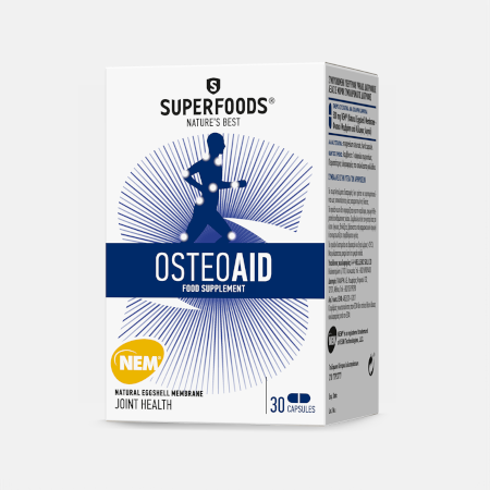 Osteoaid – 30 cápsulas – Superfoods