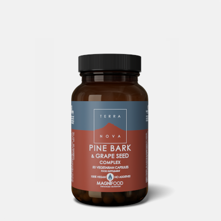 Pine Bark Grape Seed Complex – 50 cápsulas – Terra Nova